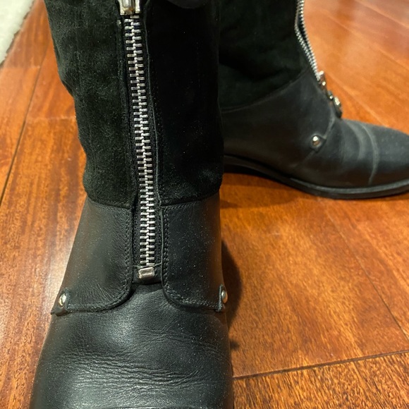 Cole Haan shearling ankle boots - Picture 4 of 6